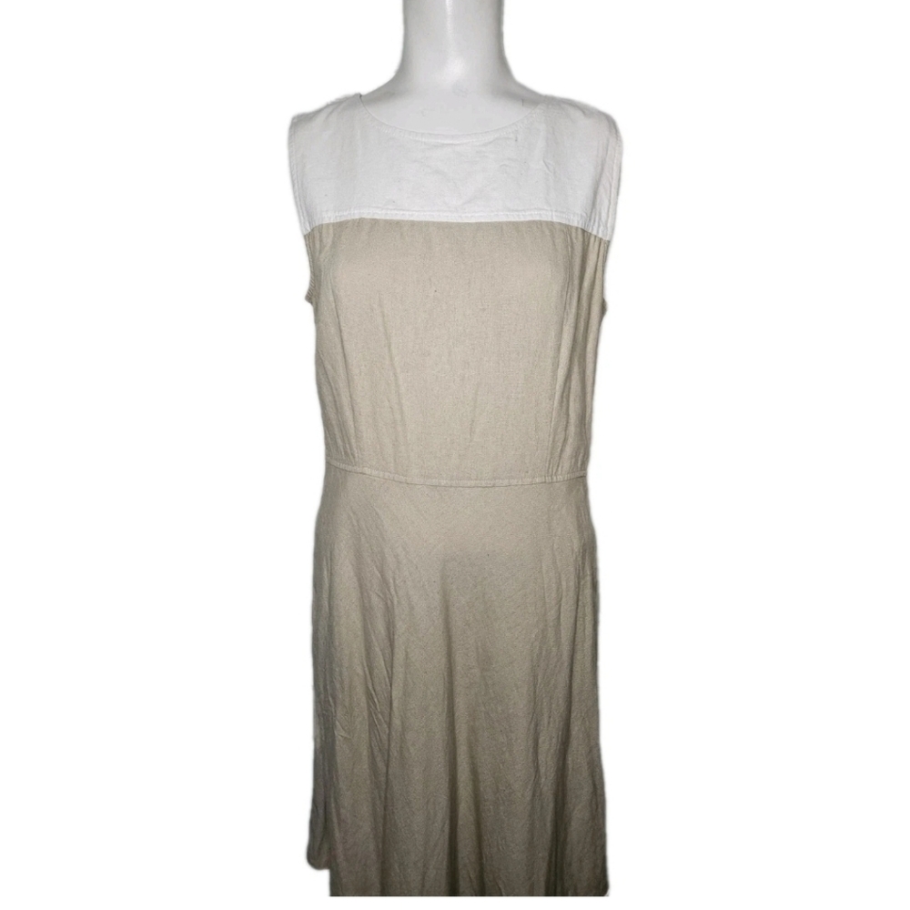 Pendleton Women's Sleeveless Linen Pencil Dress Size 6